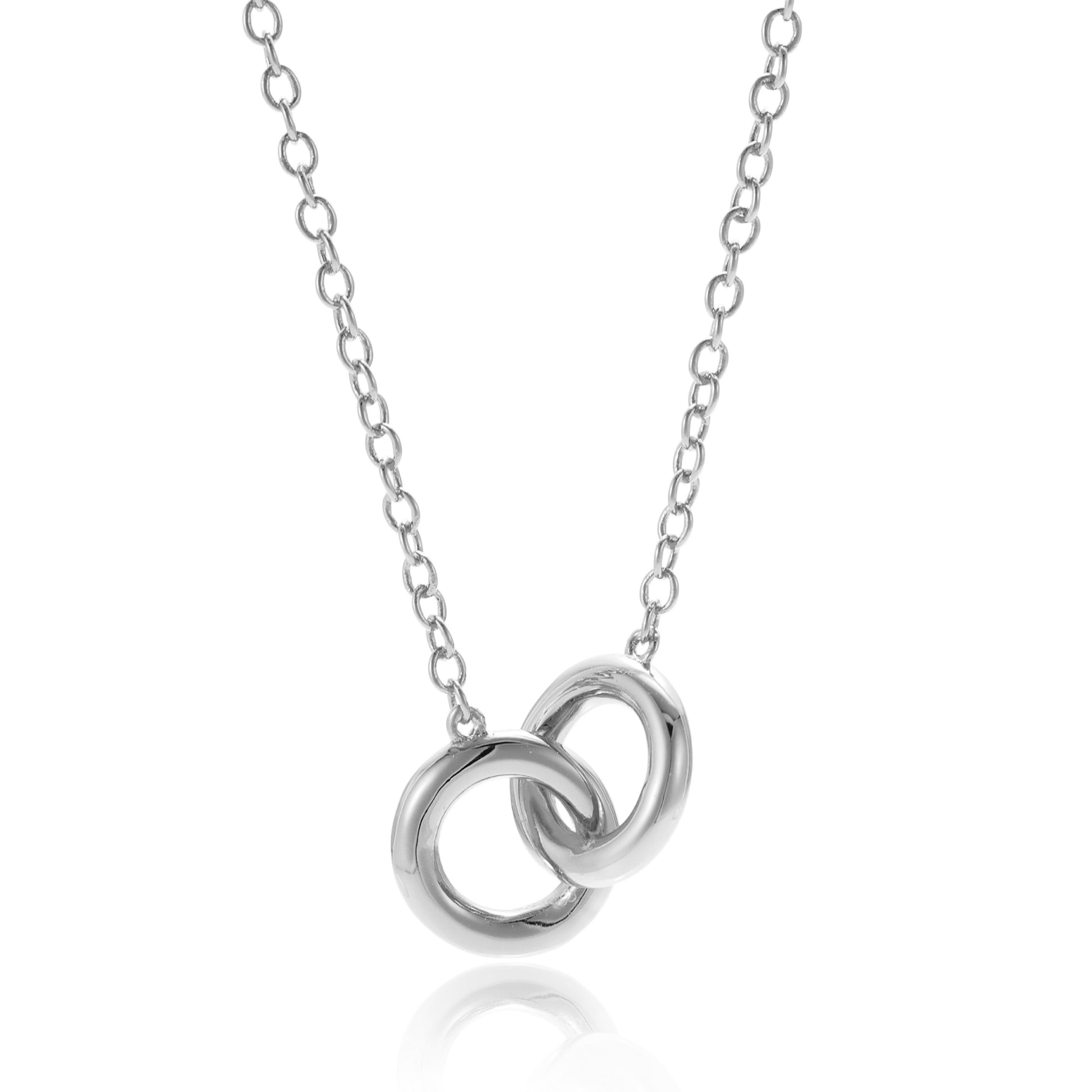 SERENA & BLAIR NECKLACE SILVER