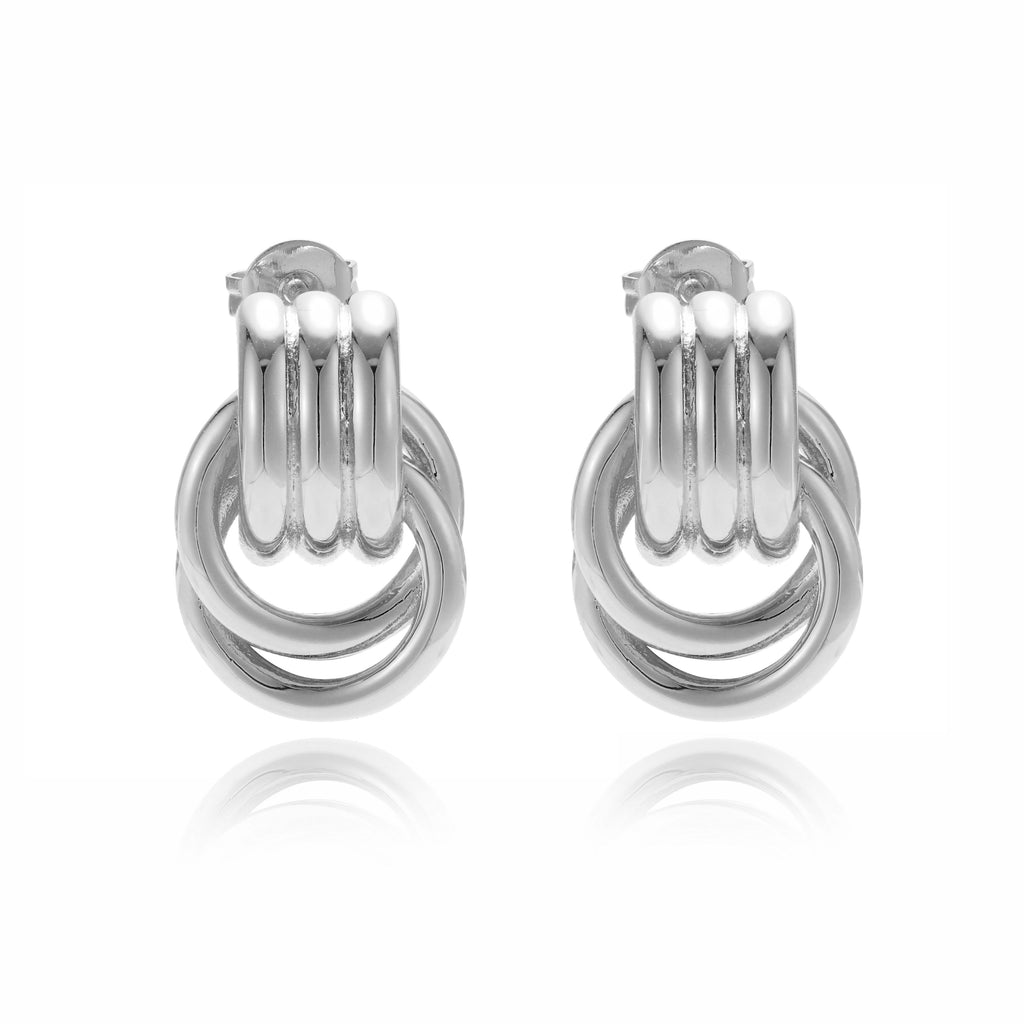 BROOKLYN EARRINGS SILVER